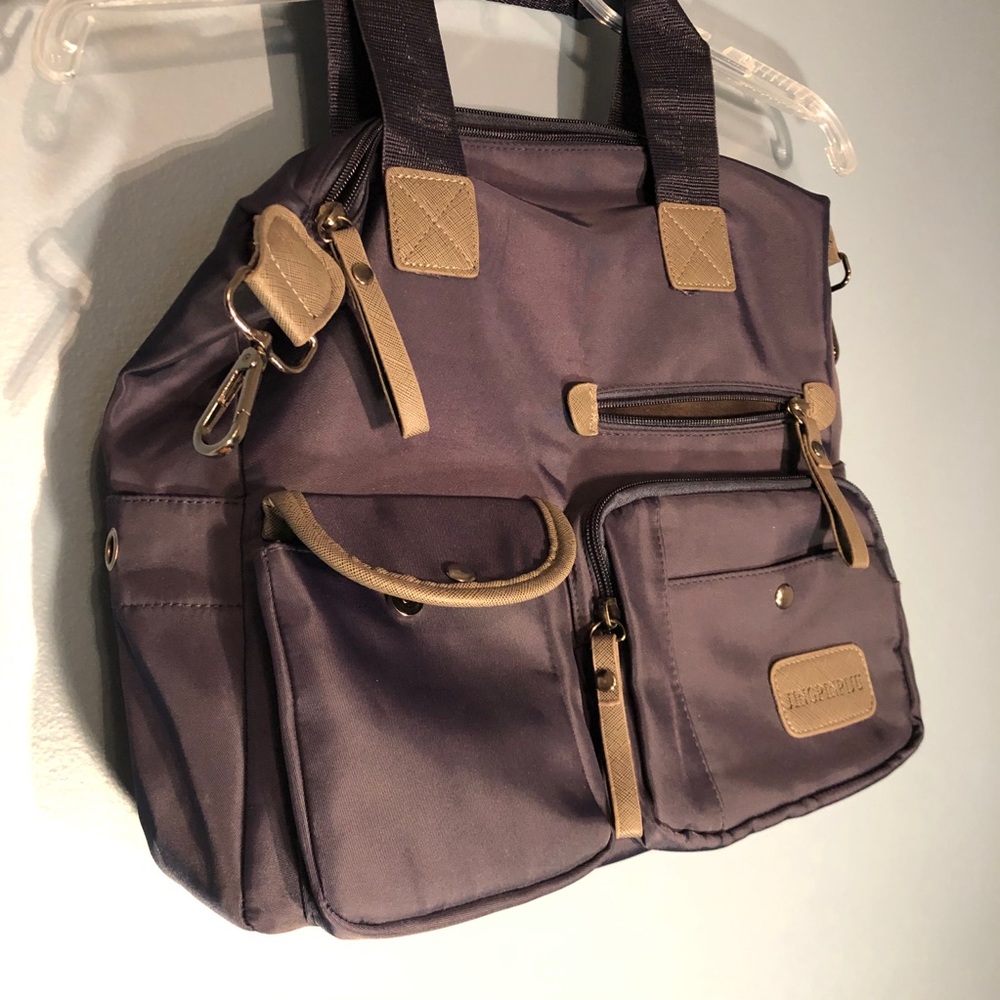 Like new Jingpinpiju bag, dark blue